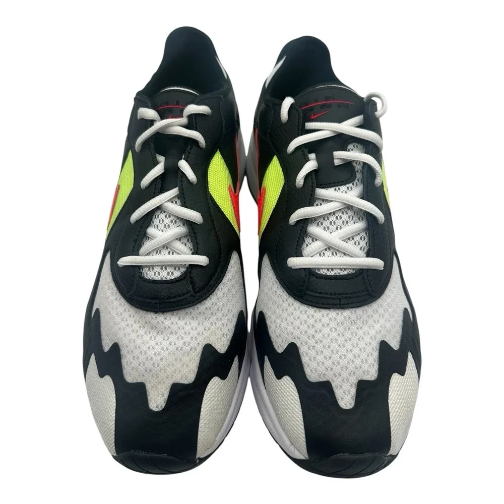 Nike Air Zoom Division‎ Shoes Mens Sz 8 Black/Flash Crimson/White Volt Sneakers